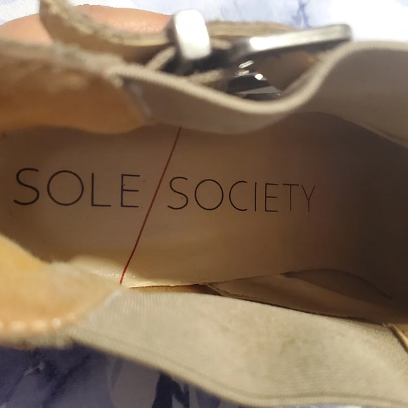 Sole/Society Women's So-Maris Leather Ankle Boots 10 - Picture 8 of 9